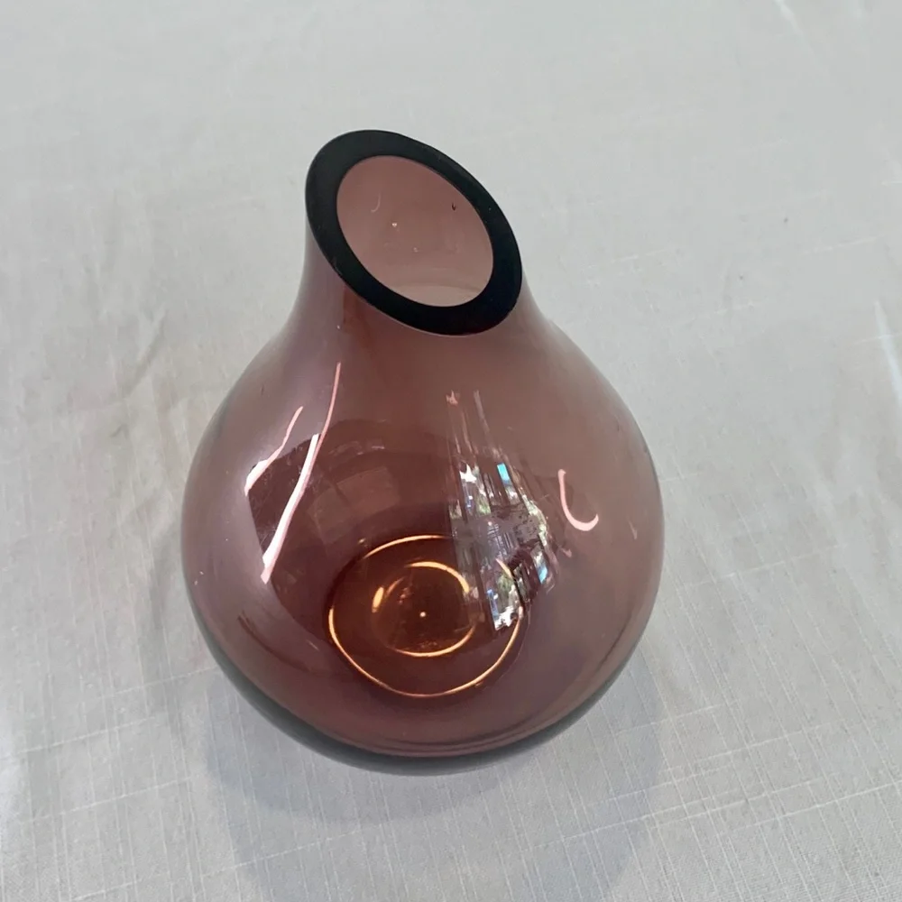 IKEA purple glass