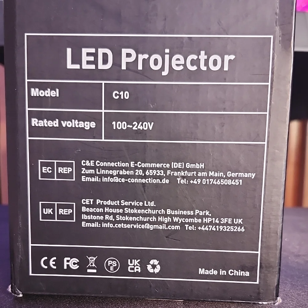 LED Projector Model C10
