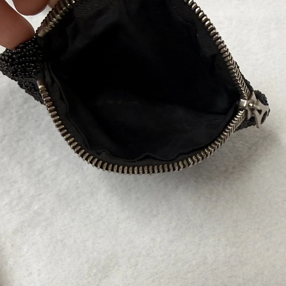Vintage black beaded