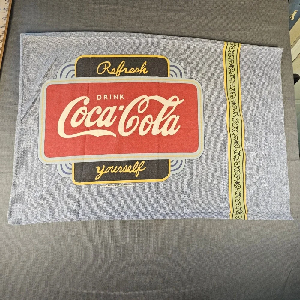 Coca Cola advertisements rectangular pop