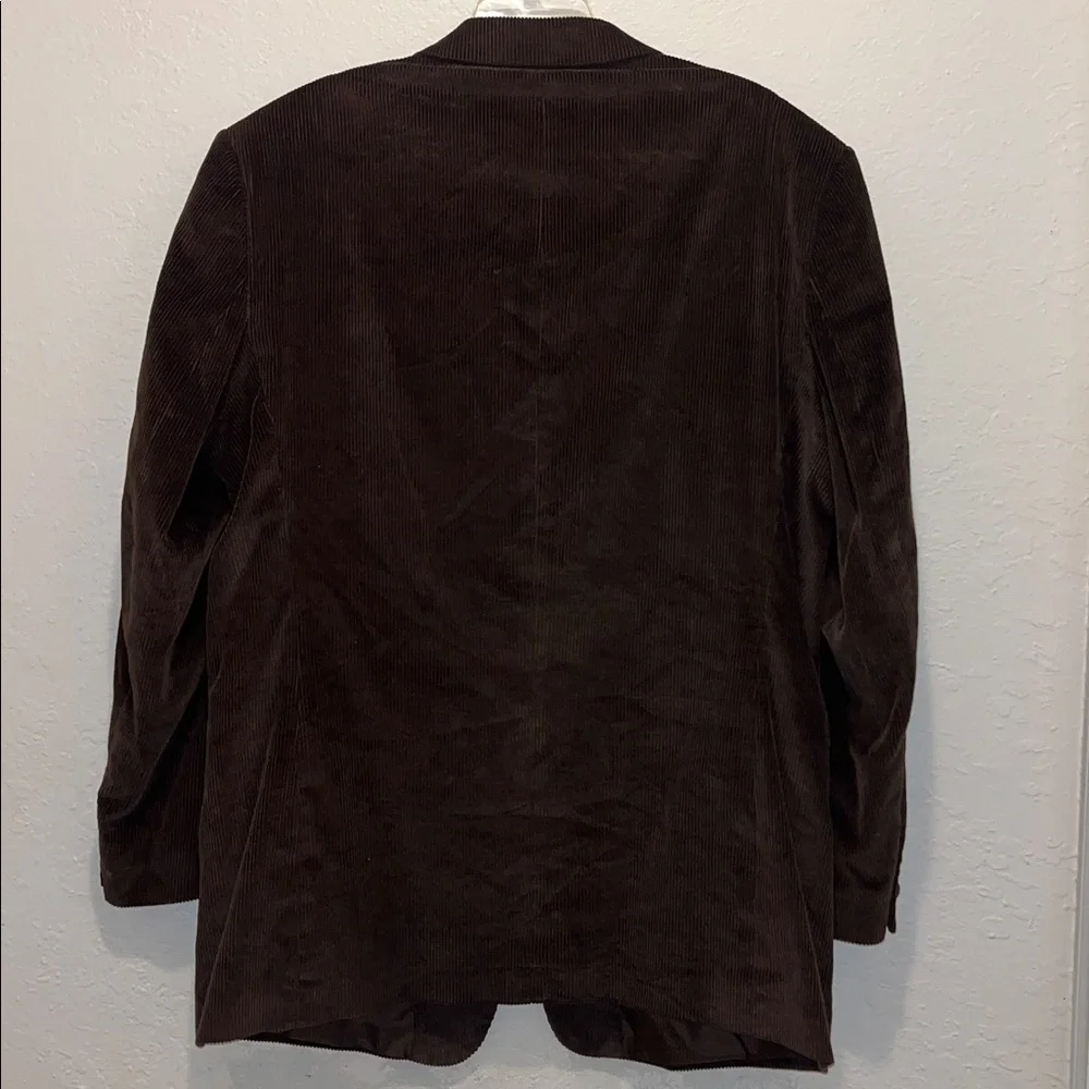 Vintage Italian Corduroy Sport Coat unisex 90s Retro Preppy Corduroy Blazer