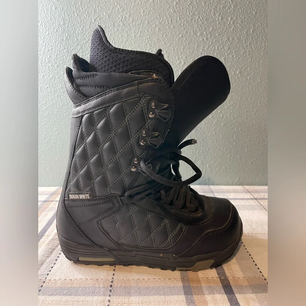 Burton Shaun White Snowboard Boots Men’s US 7.5 Black Winter Riding Boots