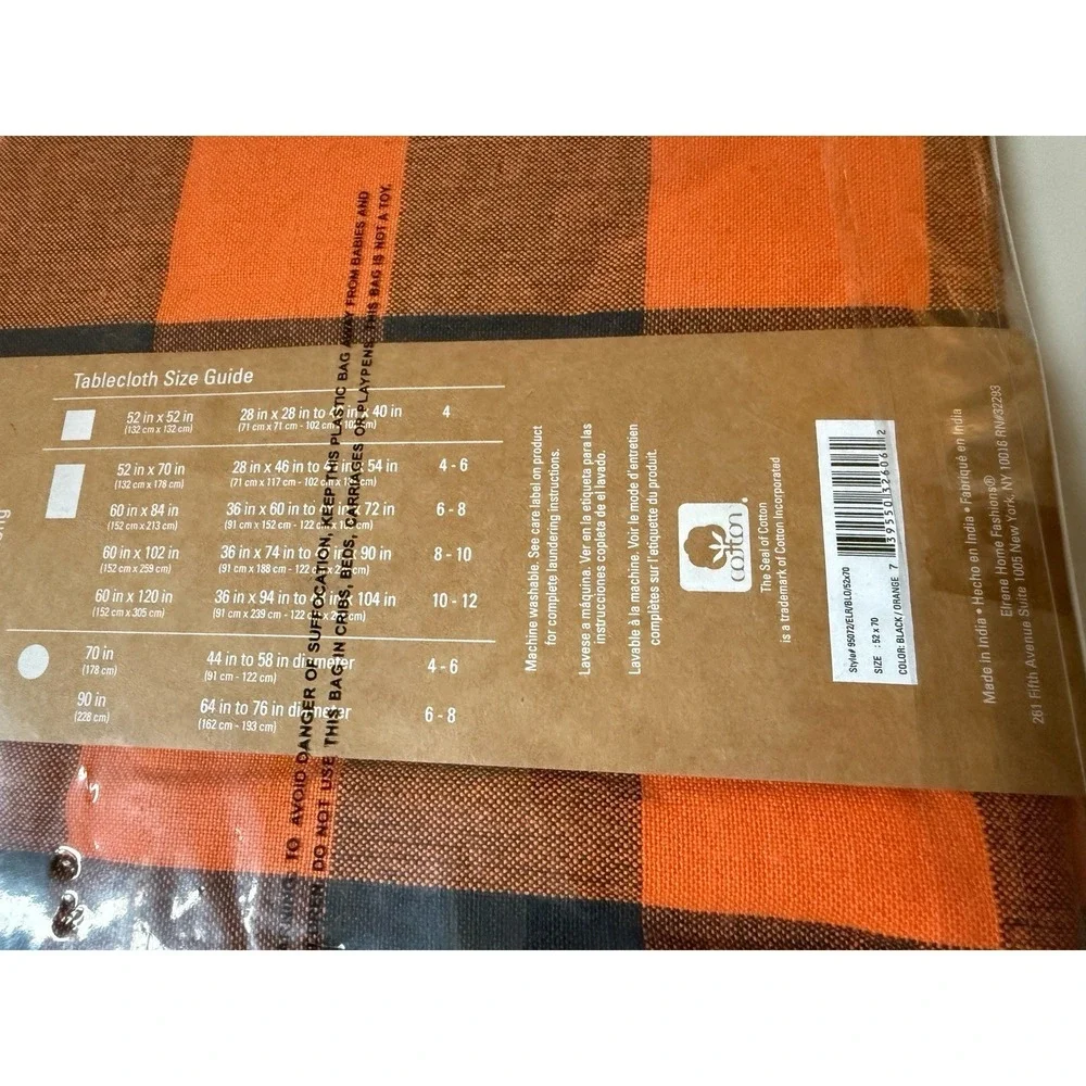 Elrene farmhouse tablecloth