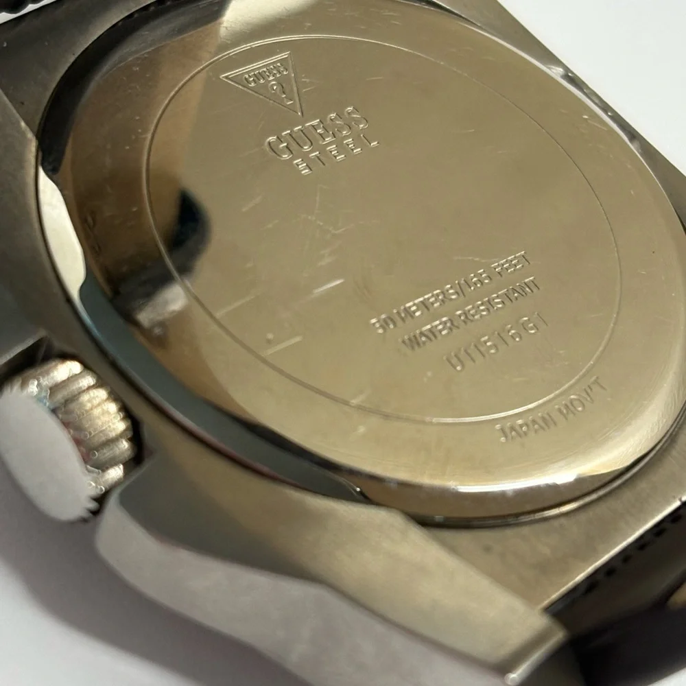 Guess sleek steel