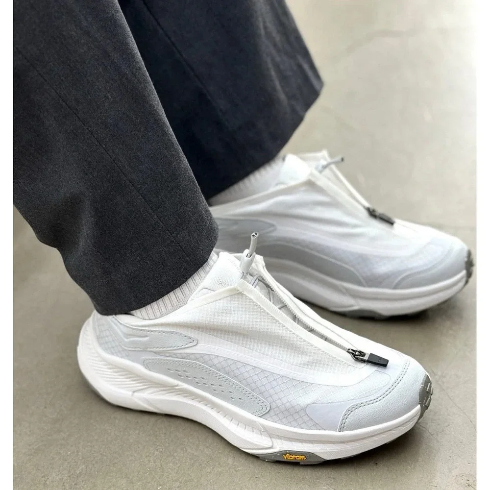 HOKA One One Project Transport Sneakers Running Shoes White Mens US 10 Wms US 11