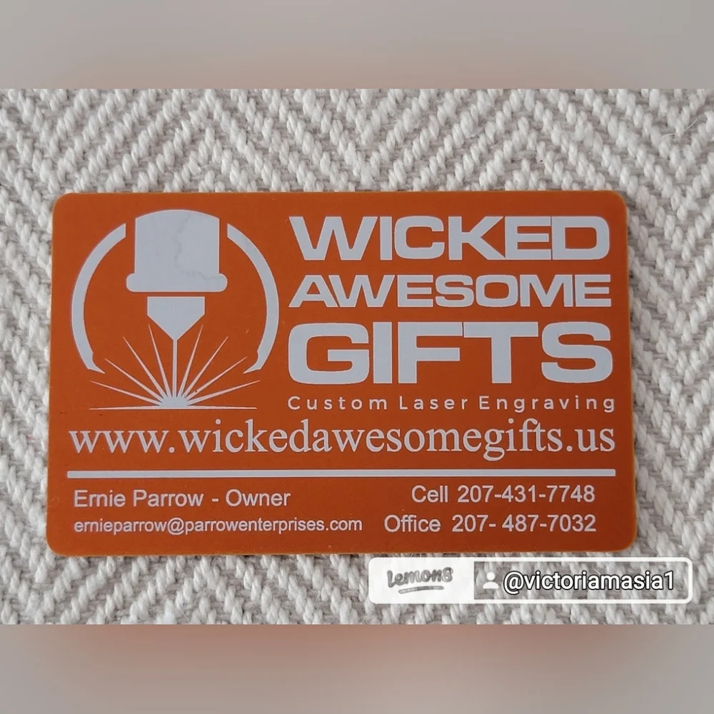 Wicked Awesome Gifts this laser