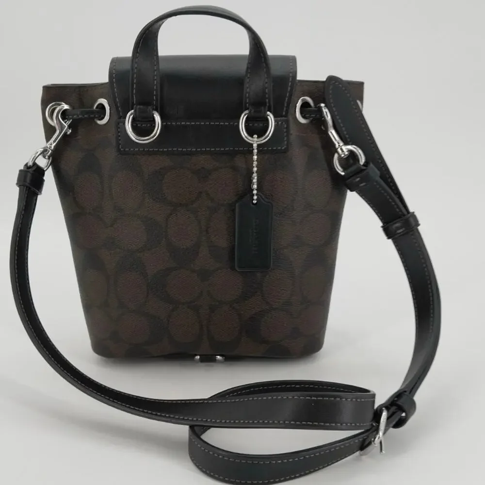 Coach Authentic Amelia Convertible Brown Backpack CL458