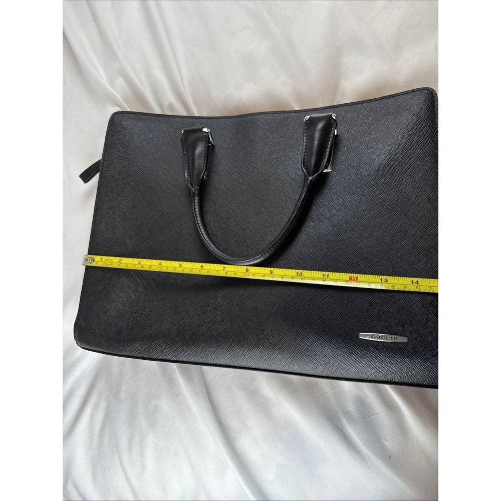 Bostanten leather briefcase