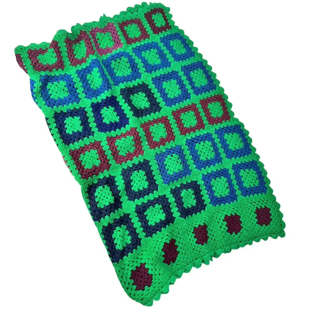 Vintage handmade afghan