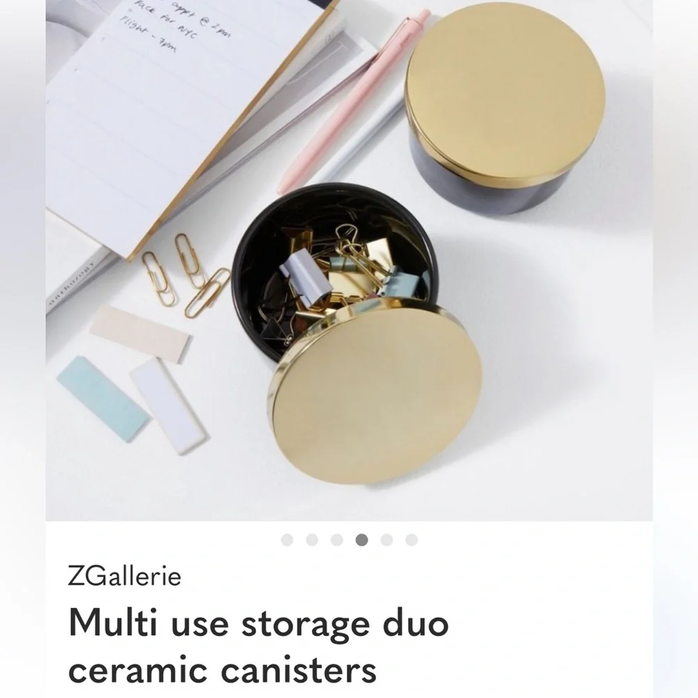 Z Gallerie elegant black