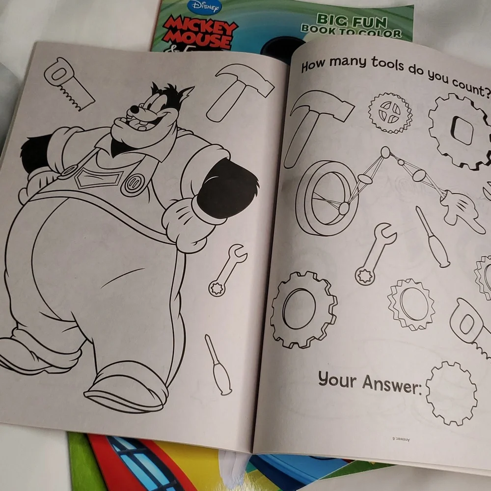 Coloring Book 109 series mouse
