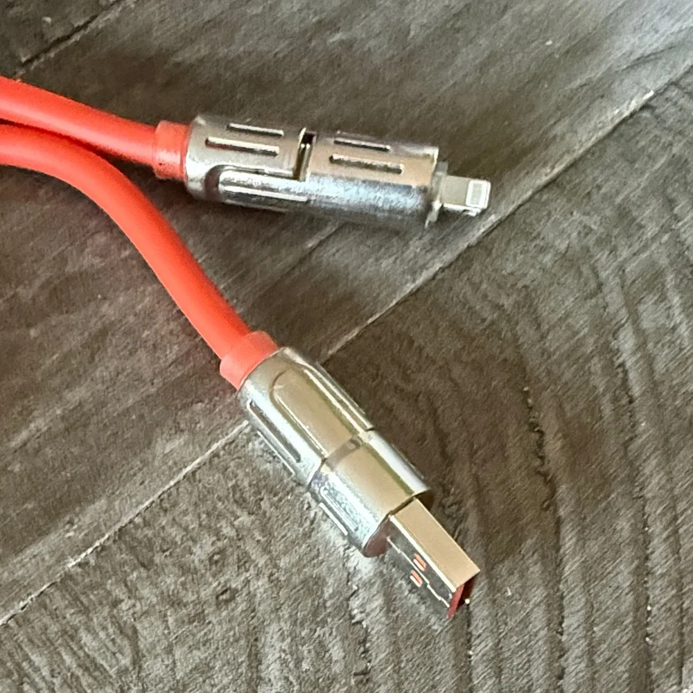 2-in-2 Fast Data Fast Charging Cable - NWT