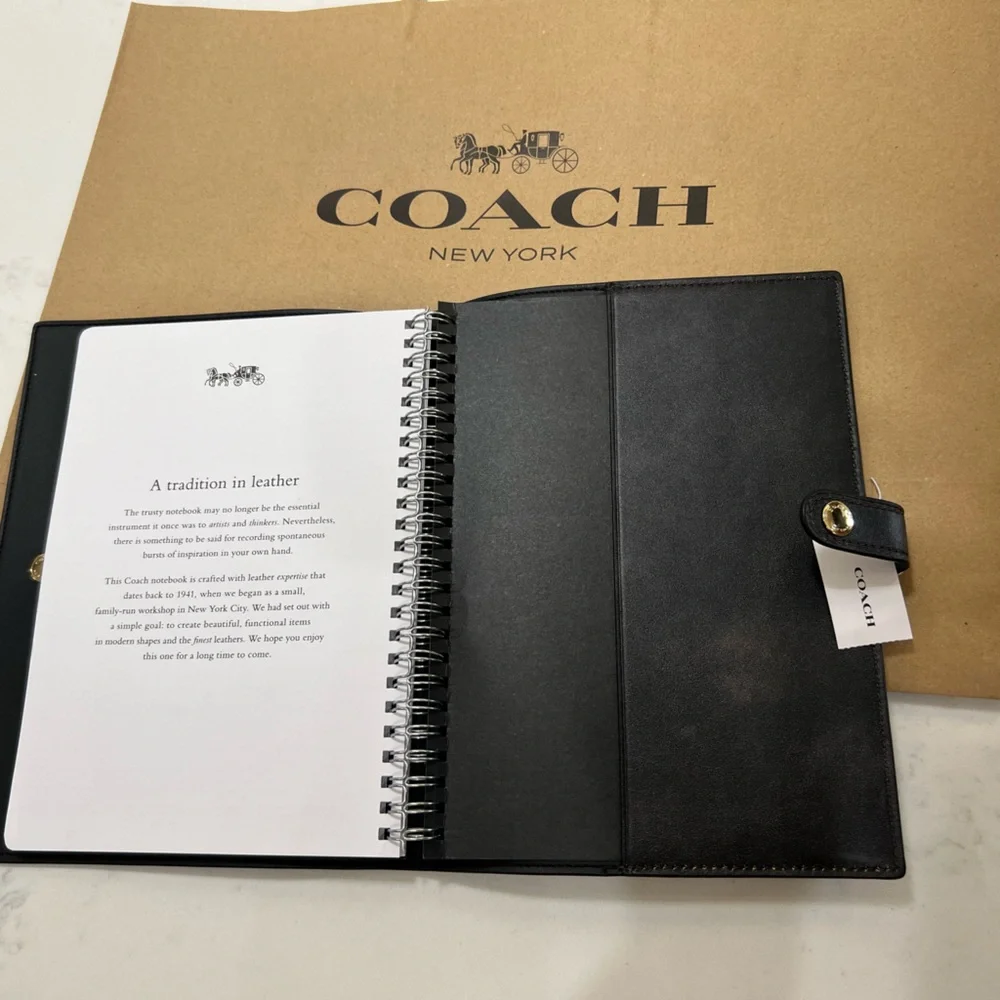 Coach stylish journal