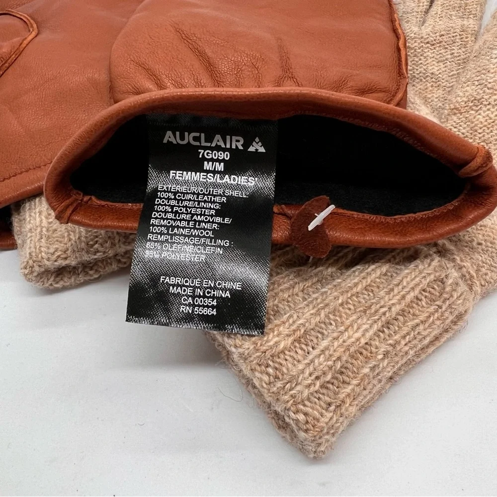Auclair leather gloves