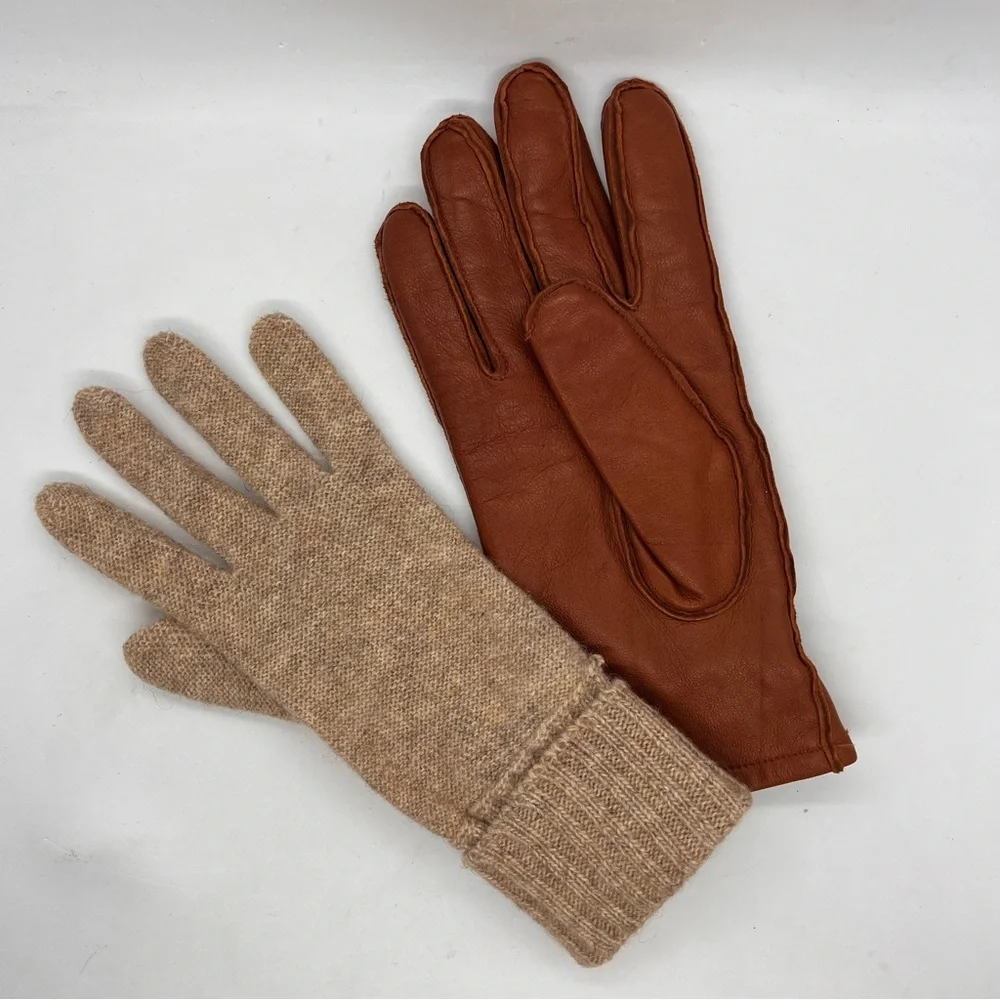 Auclair leather gloves