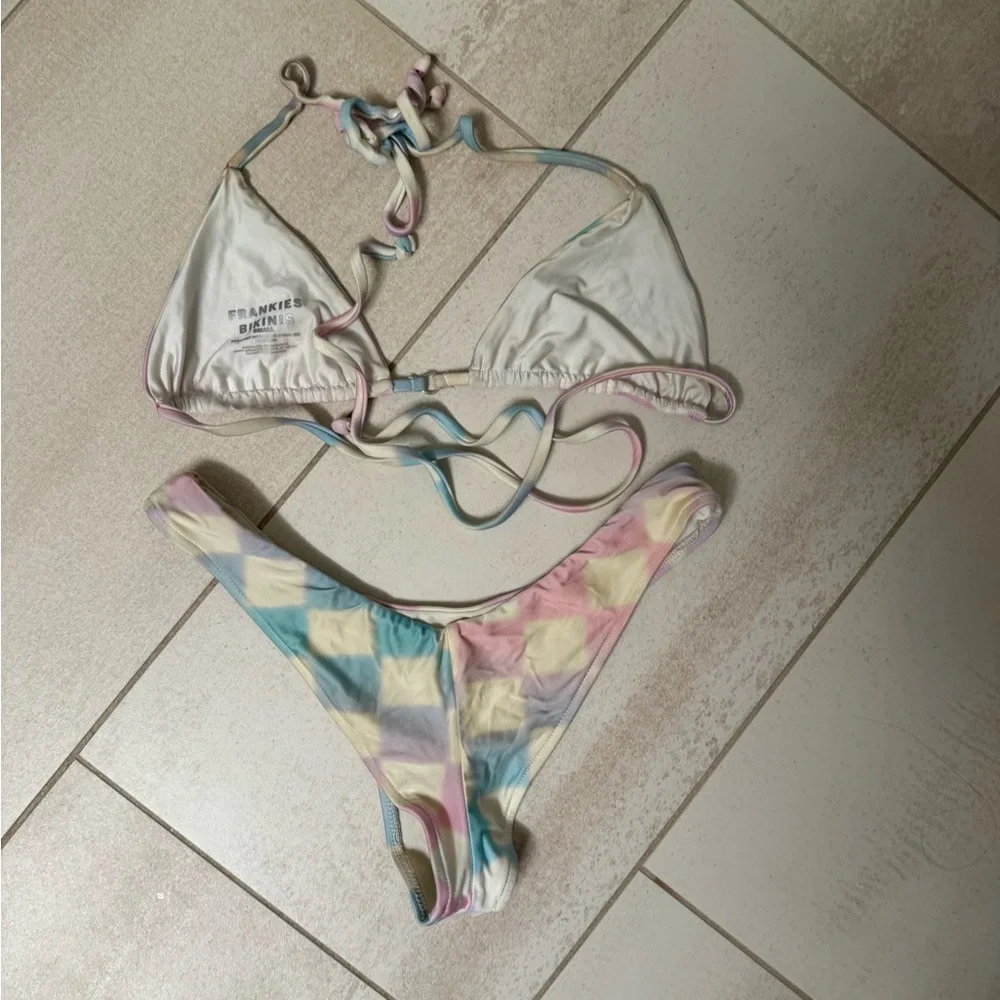 Frankies Bikinis checkered swim