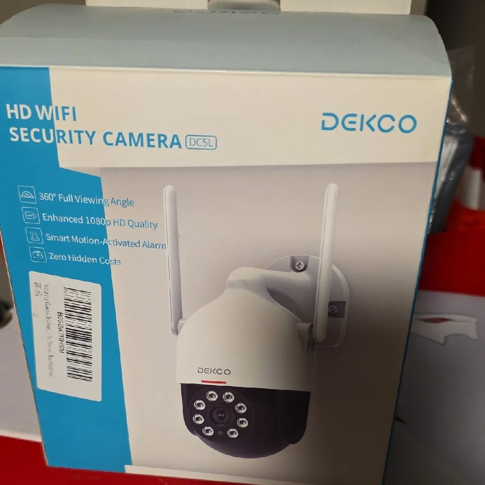 White HD WiFi Security Camera