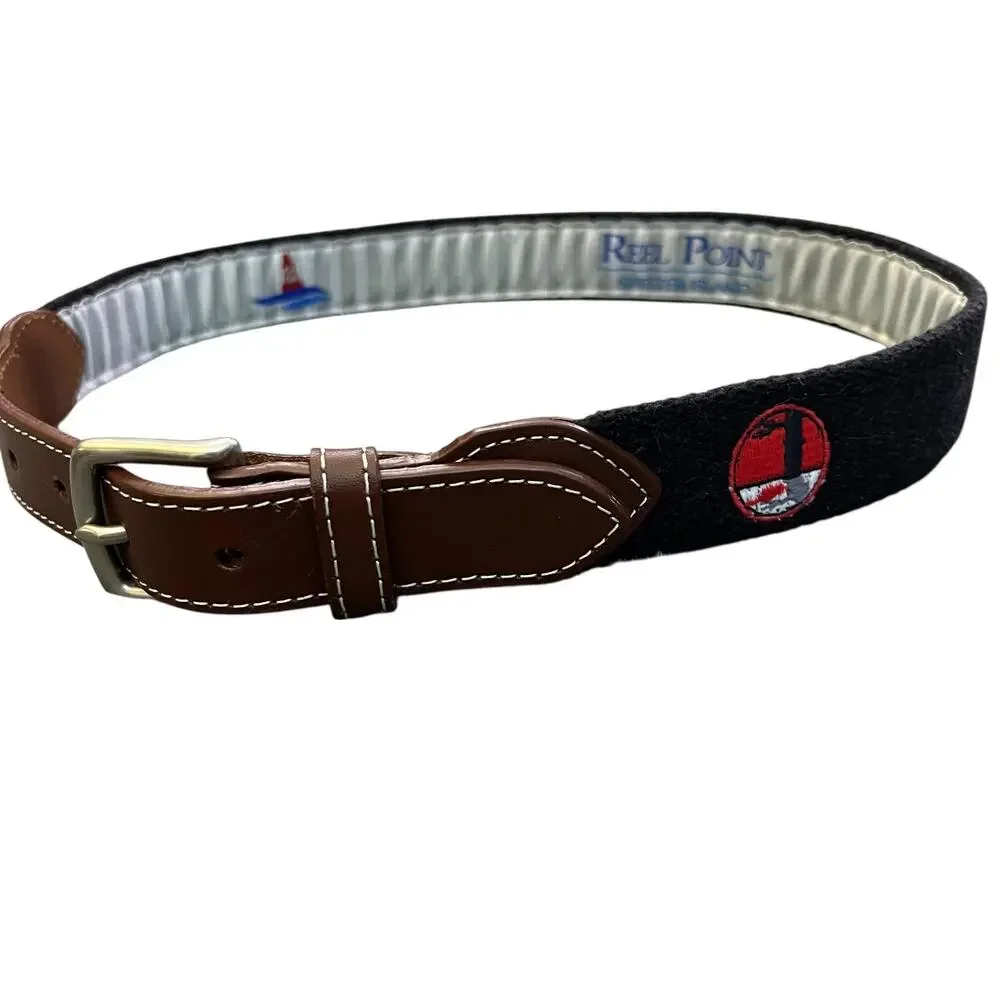 Reel Point Shelter Island wear black preppy
