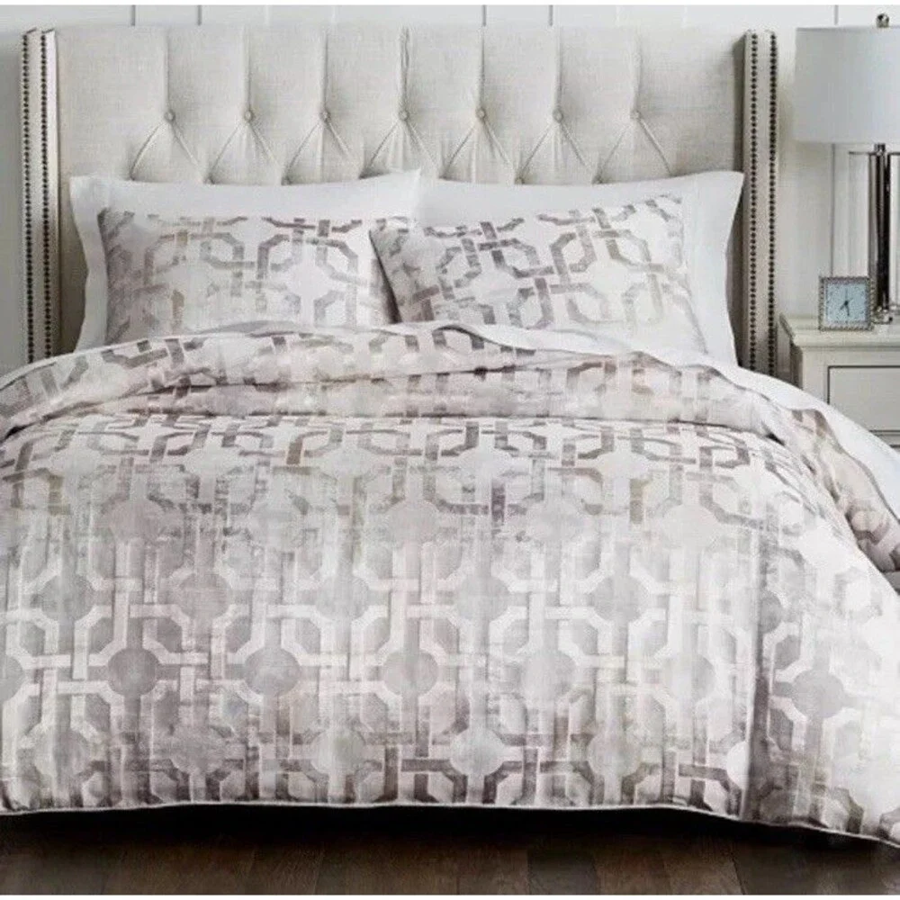 Hotel Collection Fresco Gold Full / Queen Duvet