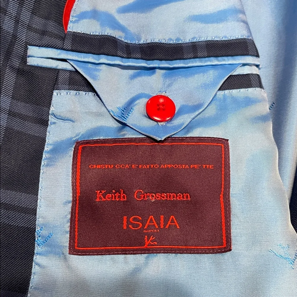 Isaia 100% wool