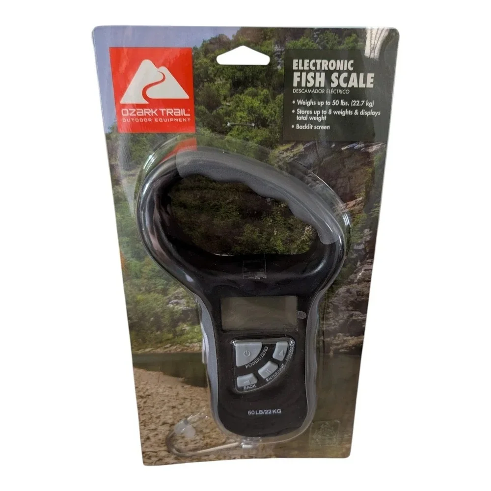 Ozark Trail Electronic Fish Scale 50 LB/22 kG New‎