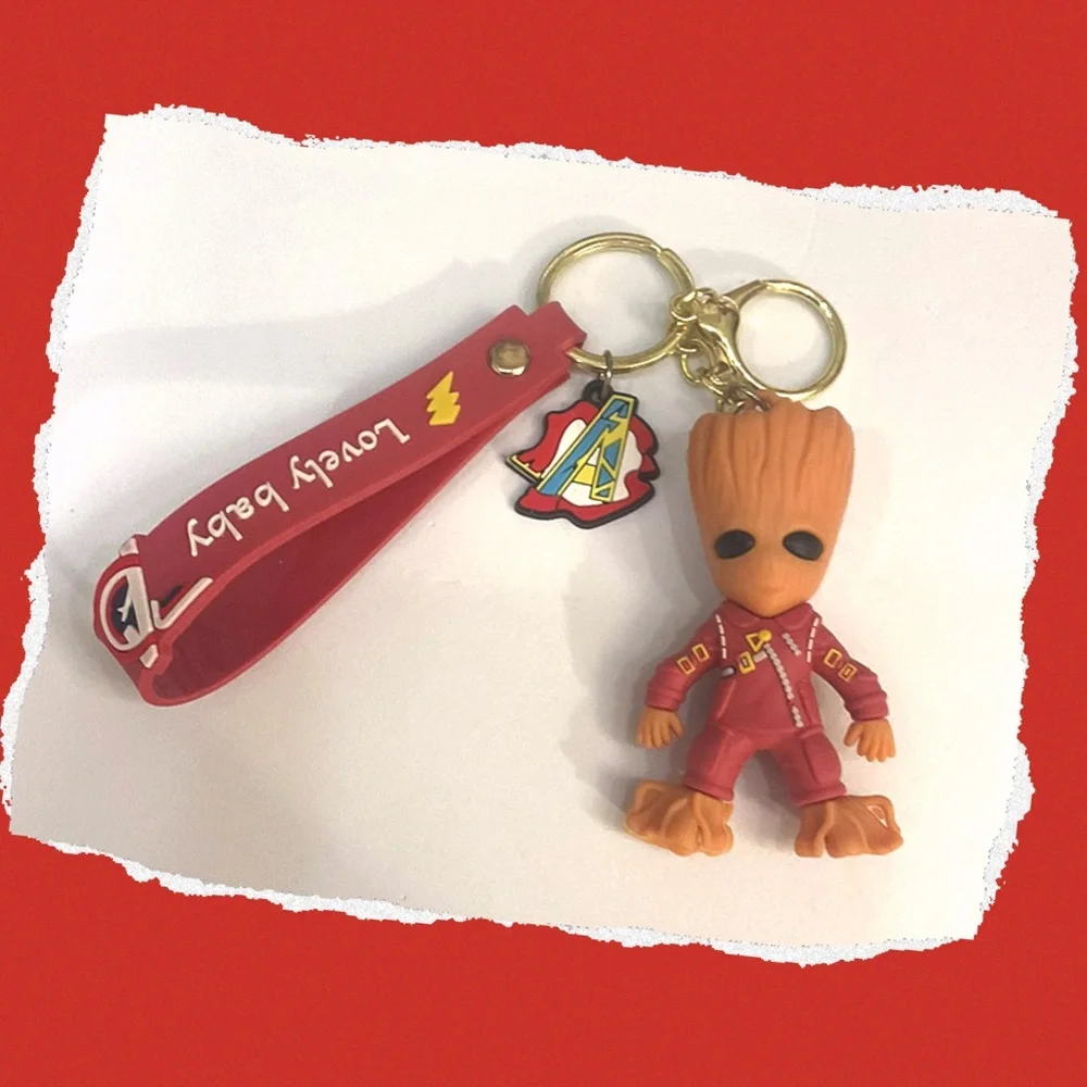 💙Lovely Baby Groot Keychain/bag charm NIP