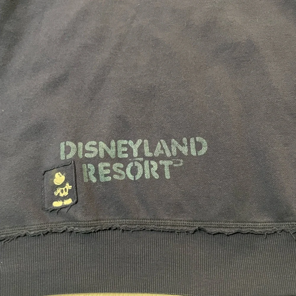 🖤❤️ Disneyland Resort Blue Zip Up Hoodie with Mickey Mouse Design, size XXL