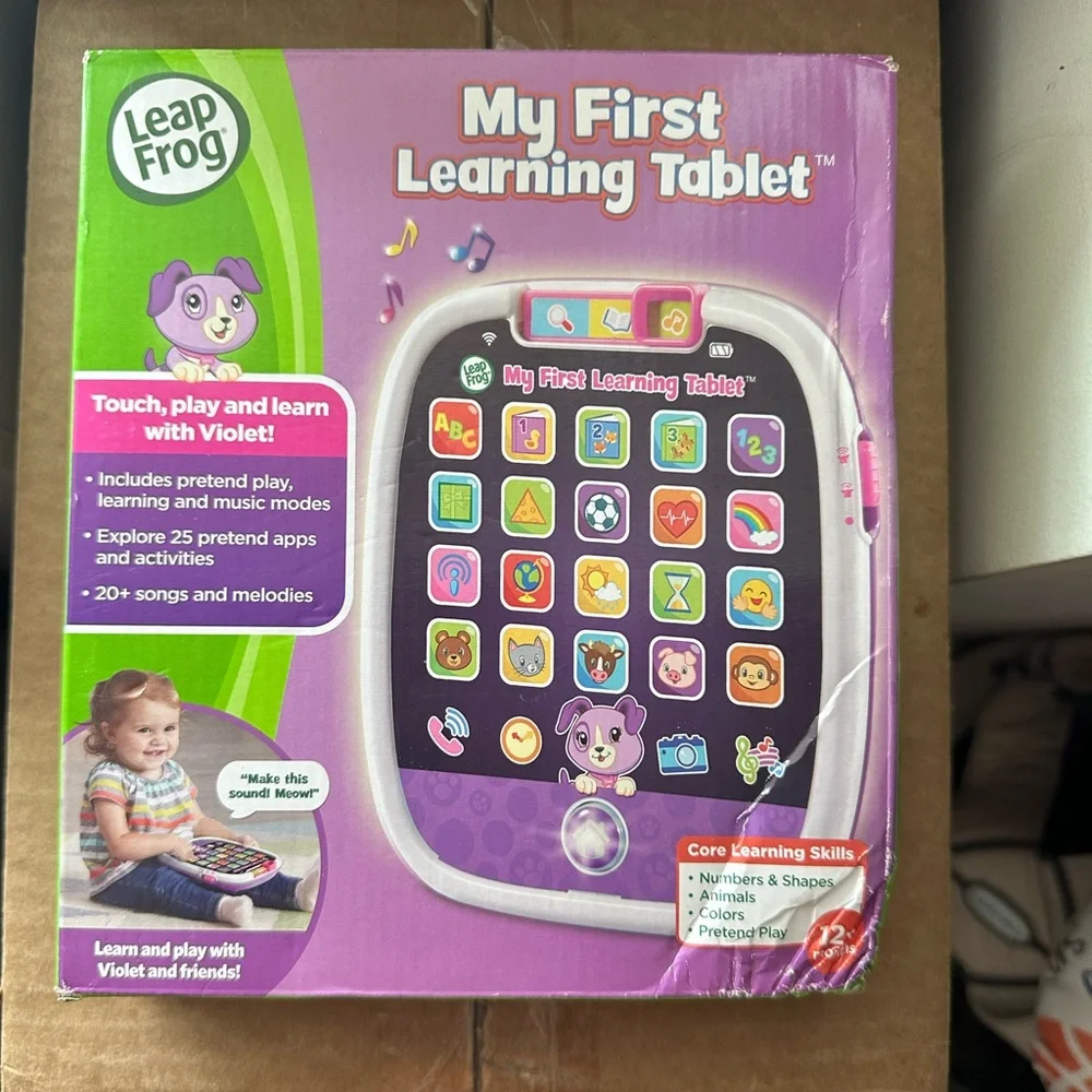 My First Learning Tablet - Pink/Purple