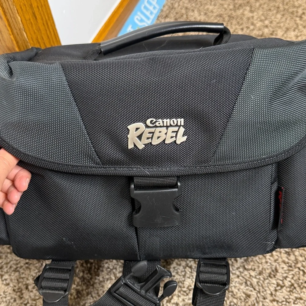 Canon Rebel T3i Camera with Lenses and Bag