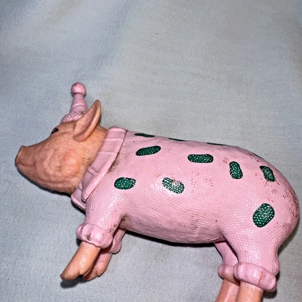 Ankyo Party Pig Farm Animal Cake Topper Toy 5