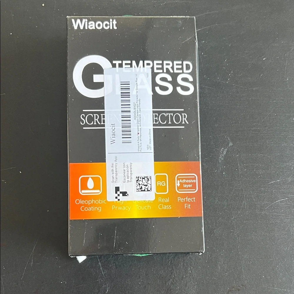 Black Tempered Glass Screen Protector