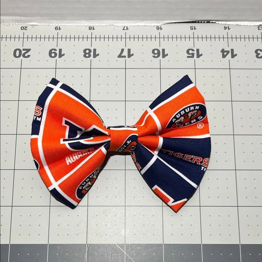 Kids Orange and Blue Bow Tie