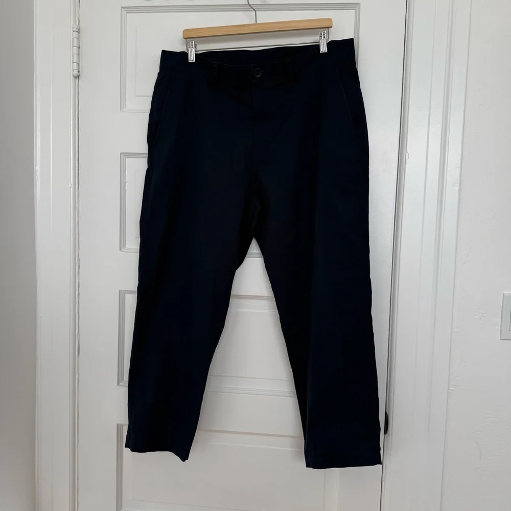Lululemon Relaxed Tapered Trouser Smooth Twill Navy