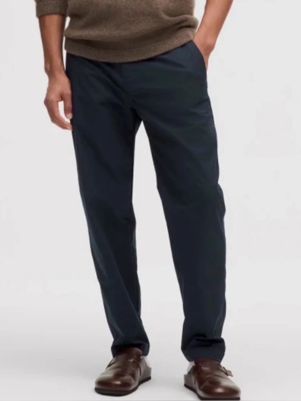 Lululemon Relaxed Tapered Trouser Smooth Twill Navy