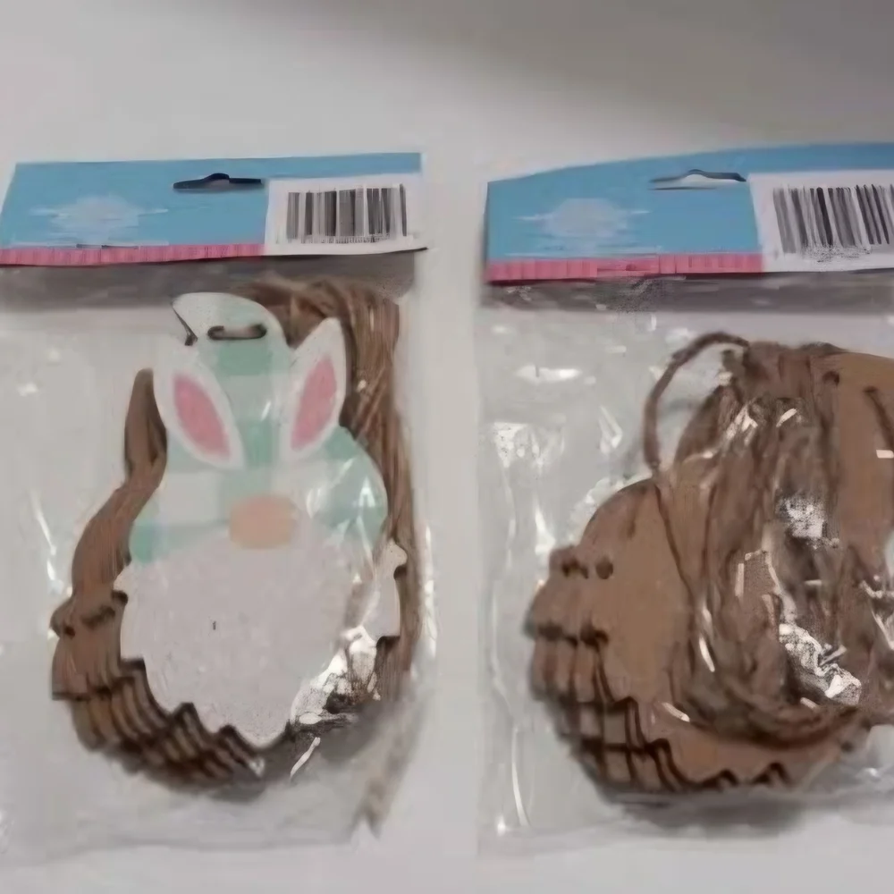 Easter Bunny Gnome Garlands - Pink and Blue