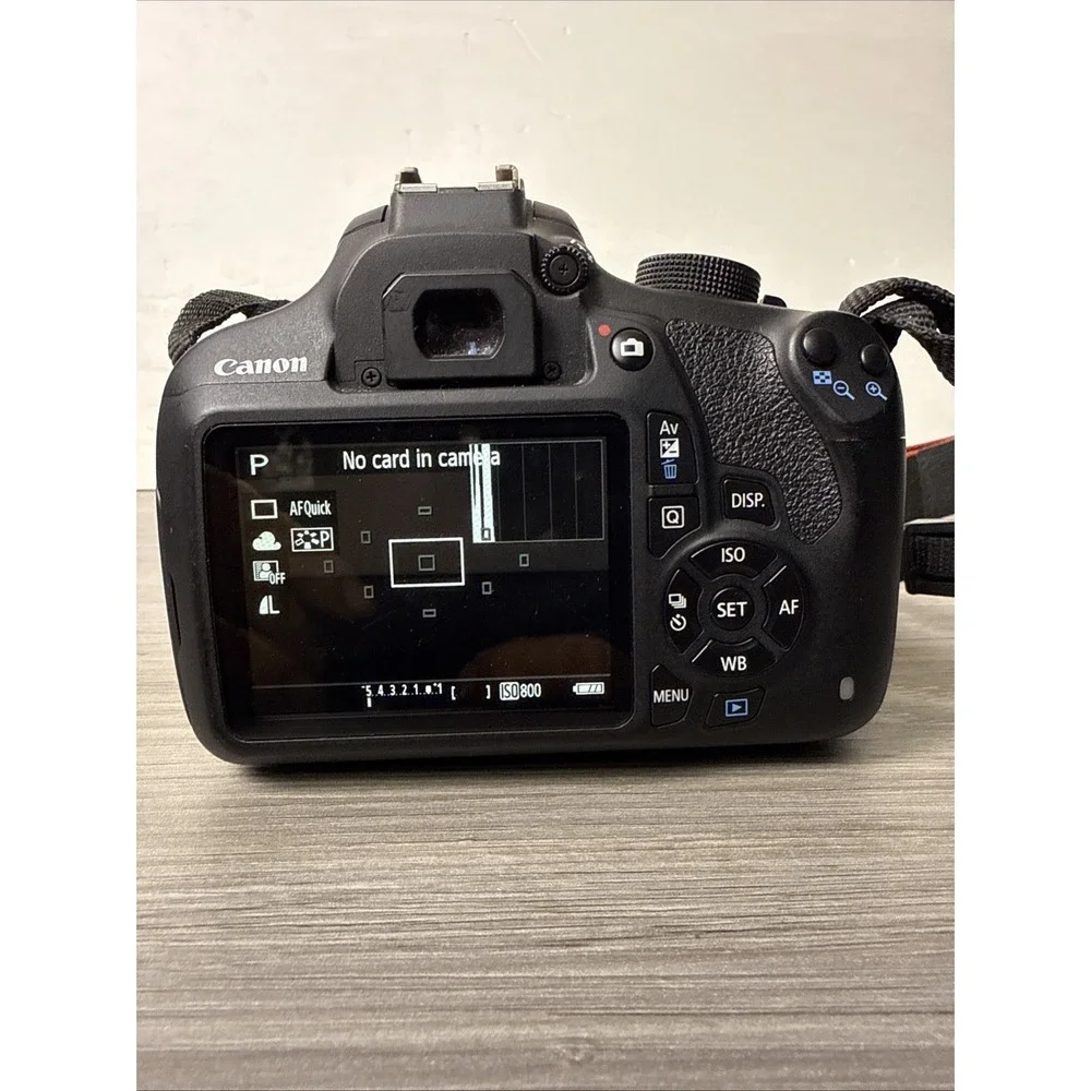 Canon EOS 1200D 18MP Digital SLR Camera EF-S 18-55mm‎ III lens, 32gb Sd Card