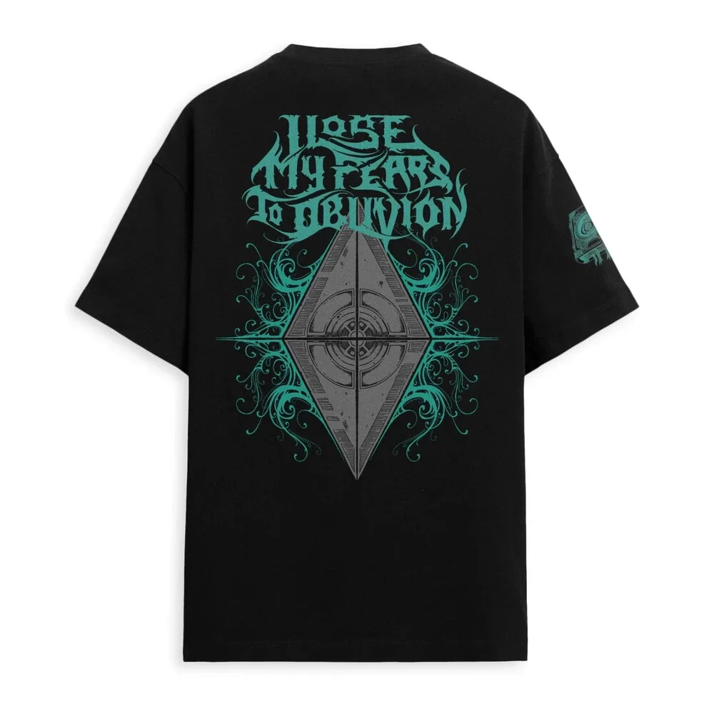 Days to Come Black with Teal/Turquoise T-Shirt | Small (S)
