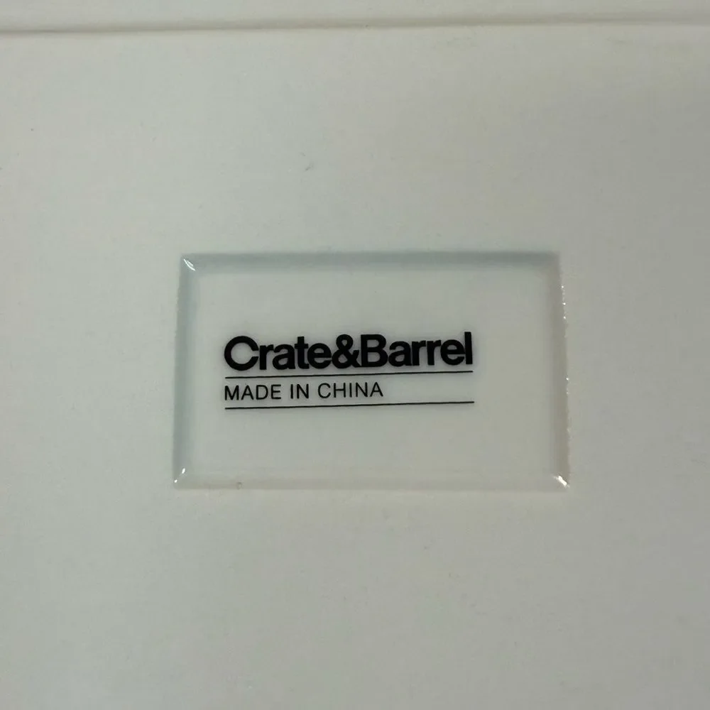 Crate&Barrel size 10”