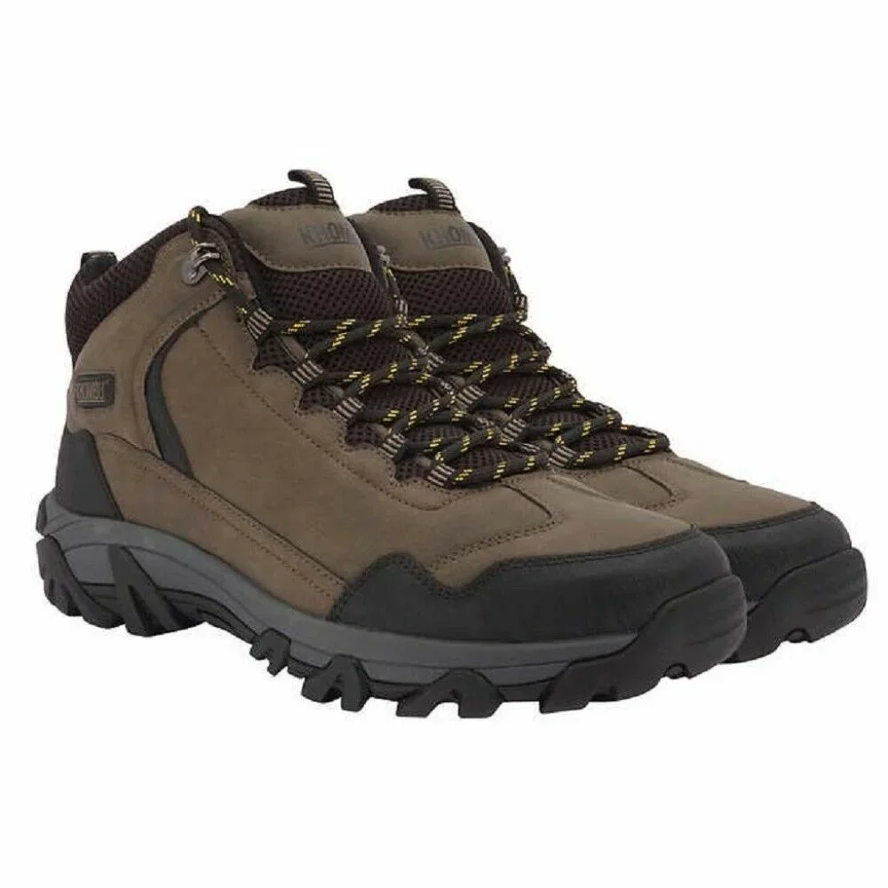 KHOMBU Men's Oliver Hiker Boots in Brown, 10