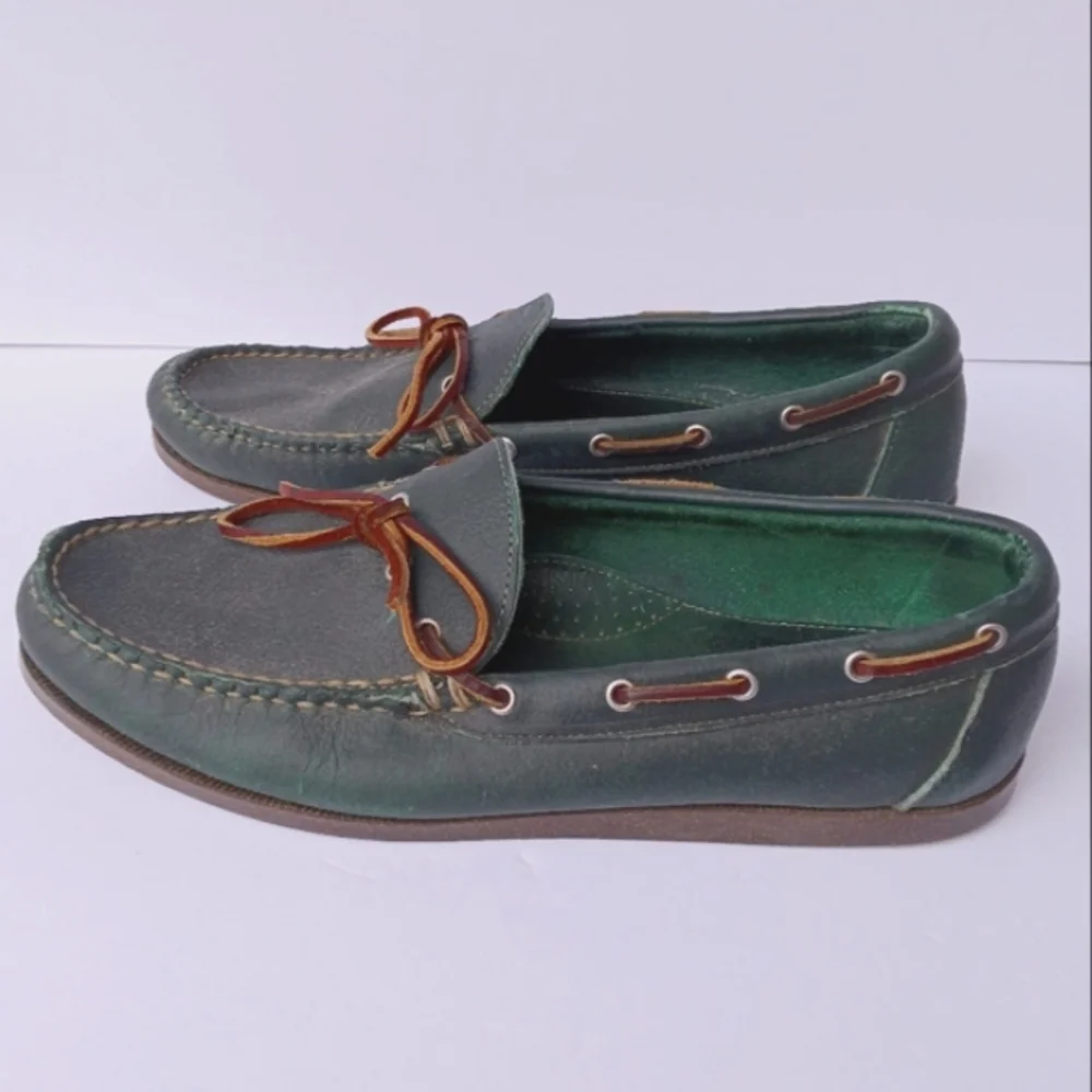 Allen Edmonds comfort green these