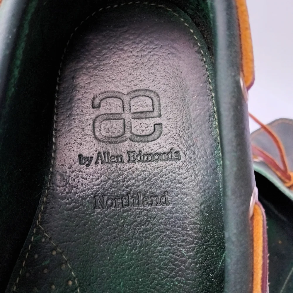 Allen Edmonds offer green loafer