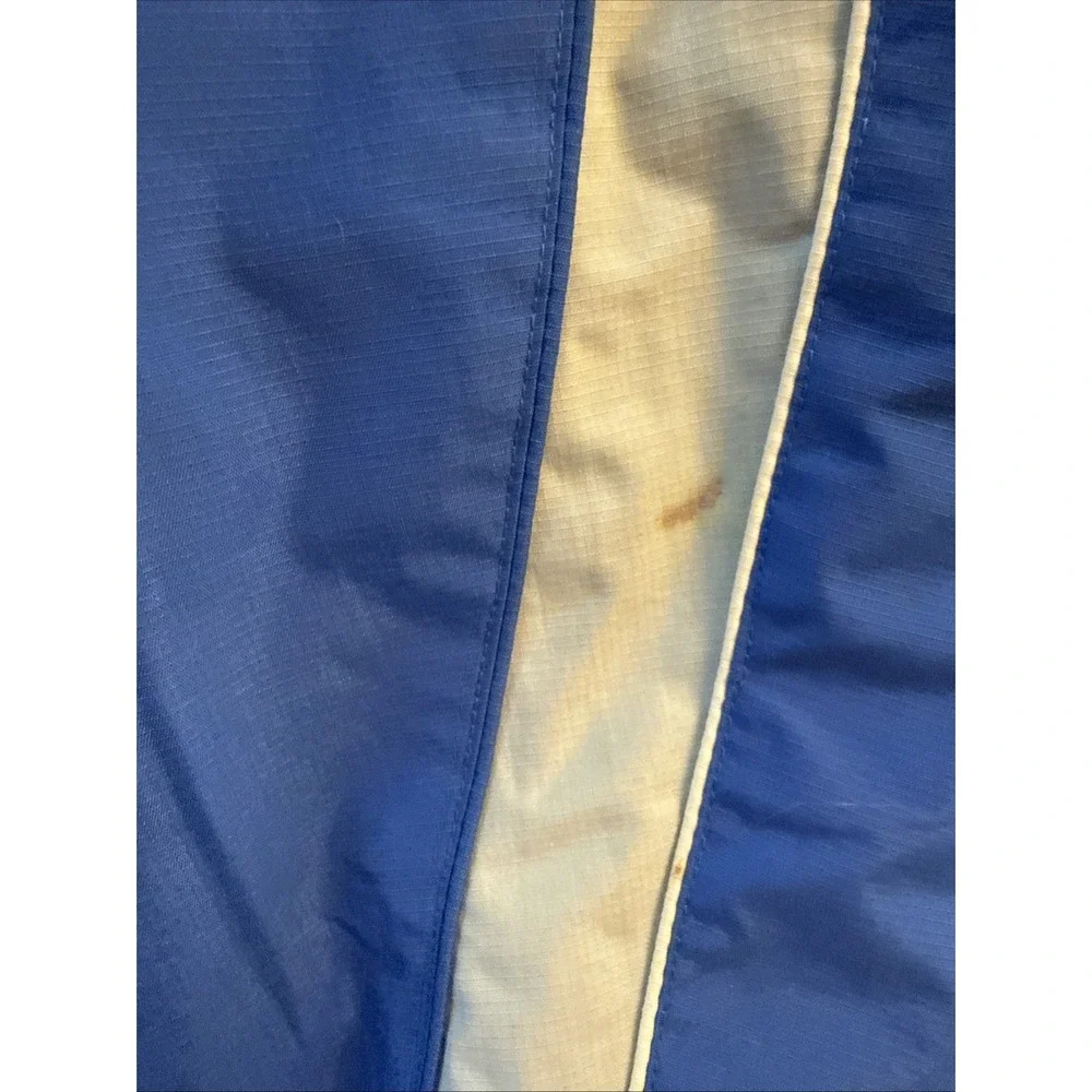 Karbon Kids Ski Snowboarding Jacket Blue Gray Hooded Sz 16‎ Winter Detach Hood