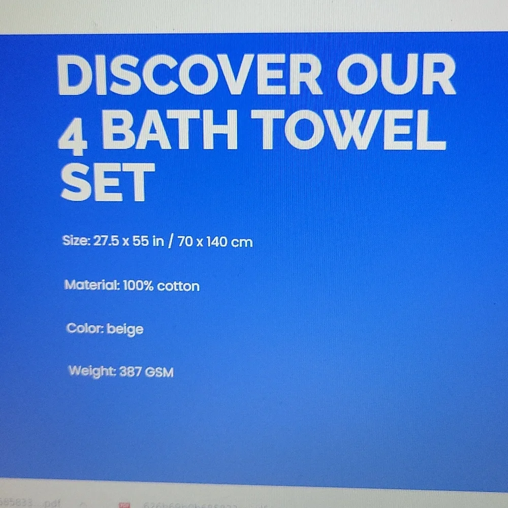 Sotowels piece set