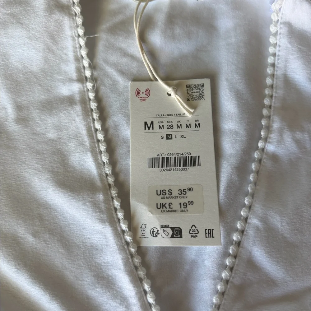 Zara sophisticated blouse