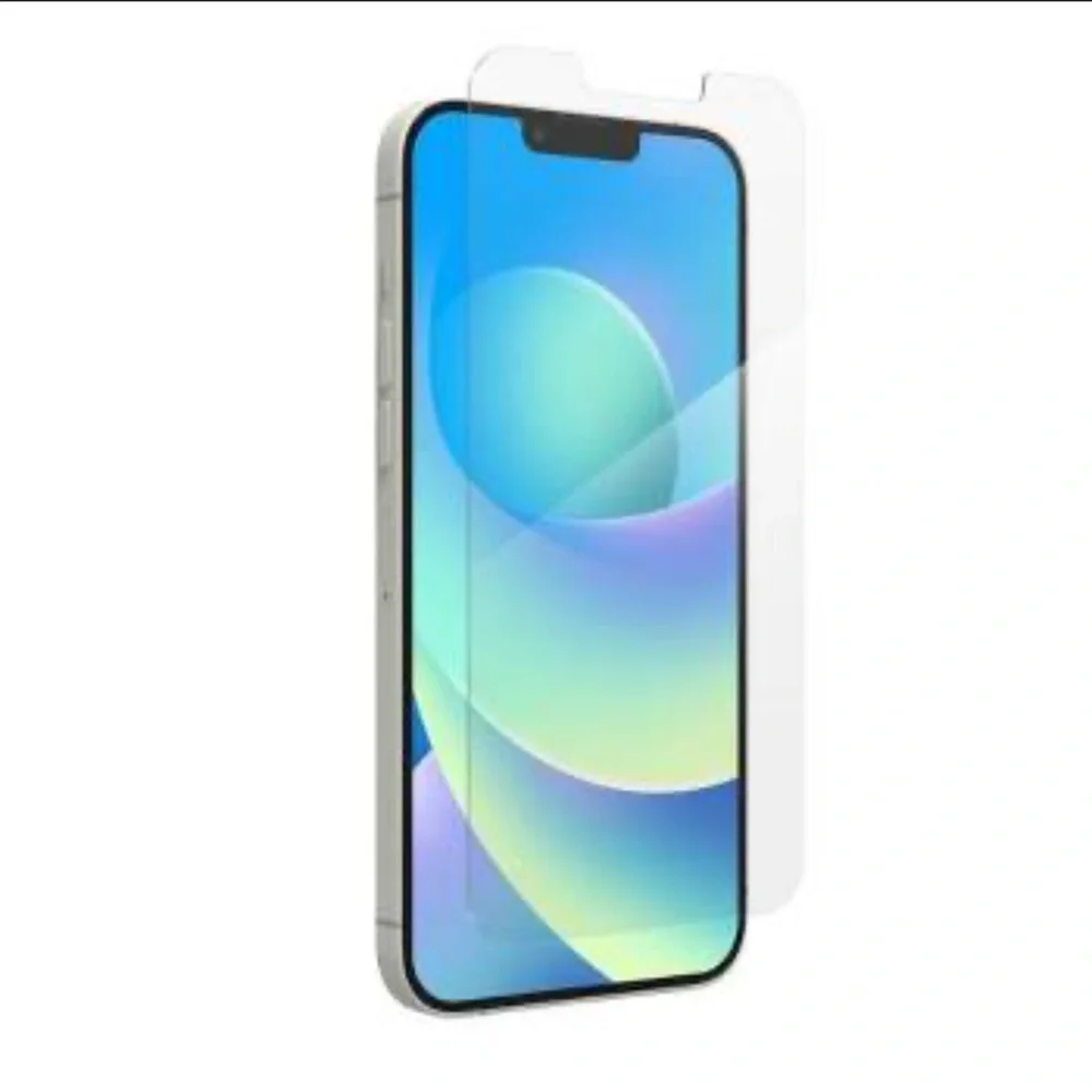 ZAGG ifrogz tempered glass screen protector. iPhone14 Plus and iPhone13 Pro Max