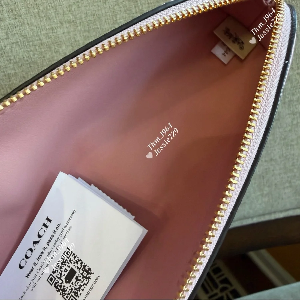 Coach pencil case