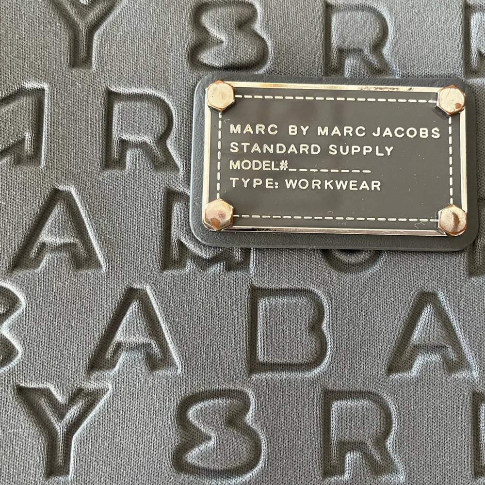 Marc By Marc Jacobs imprinted silver