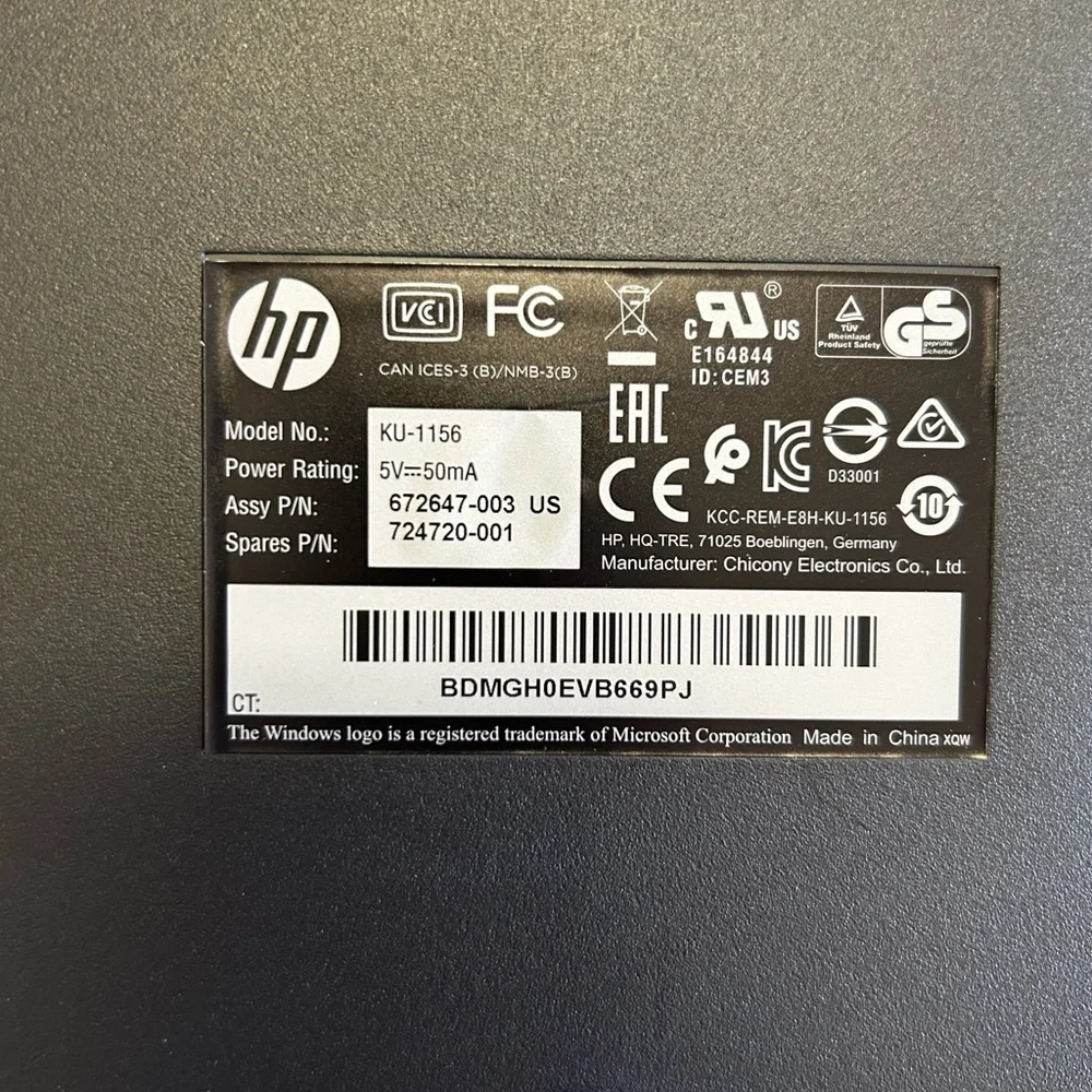 HP good preowned
