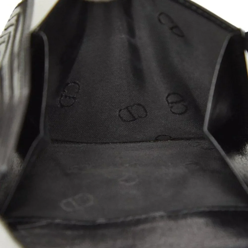 Dior Black Leather