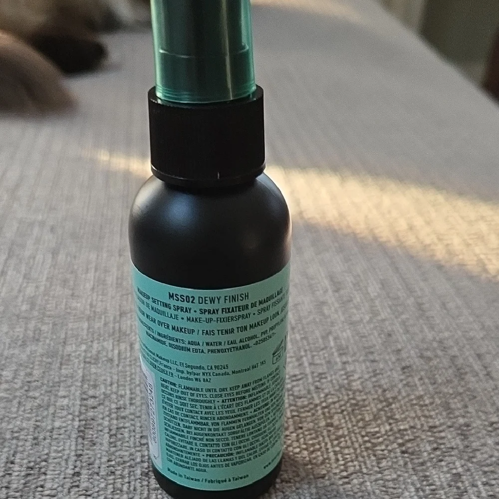 NYX dewy finish